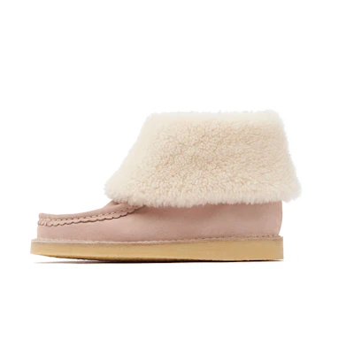 (W) Chloé Ankle Boot 'Powder Pink Wrap-Around'