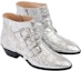 Order (W) 끌로에 실버 지퍼 앵클부츠 (Chloé Silver Zip Ankle Boots) C23U134DV9DL