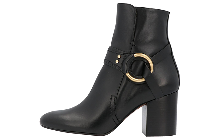 (W) Chloé Ankle Boot 'Smooth Calfskin Black'