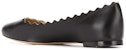 (W) Chloé Ballet Flats 'Keanggunan Fesyen - Hitam' CHC16A16075-001