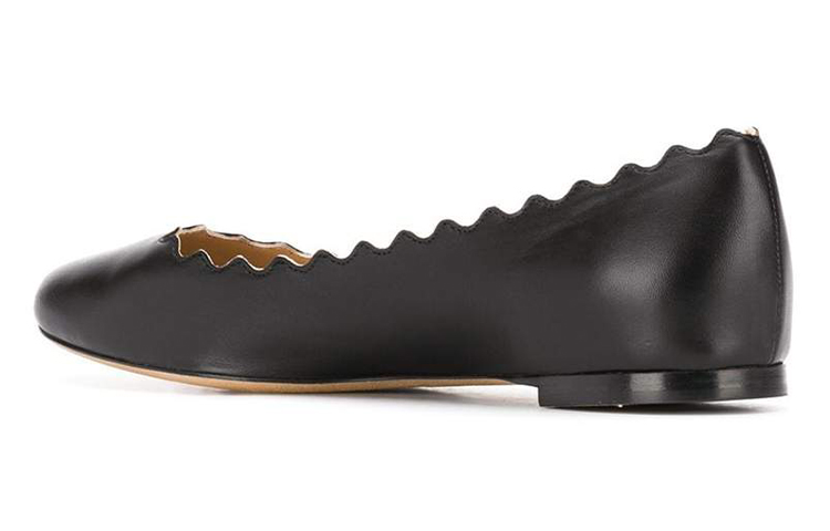 Shop (Women) Chloé Ballet Flats 'Fashionable Elegance - Black' CHC16A16075-001