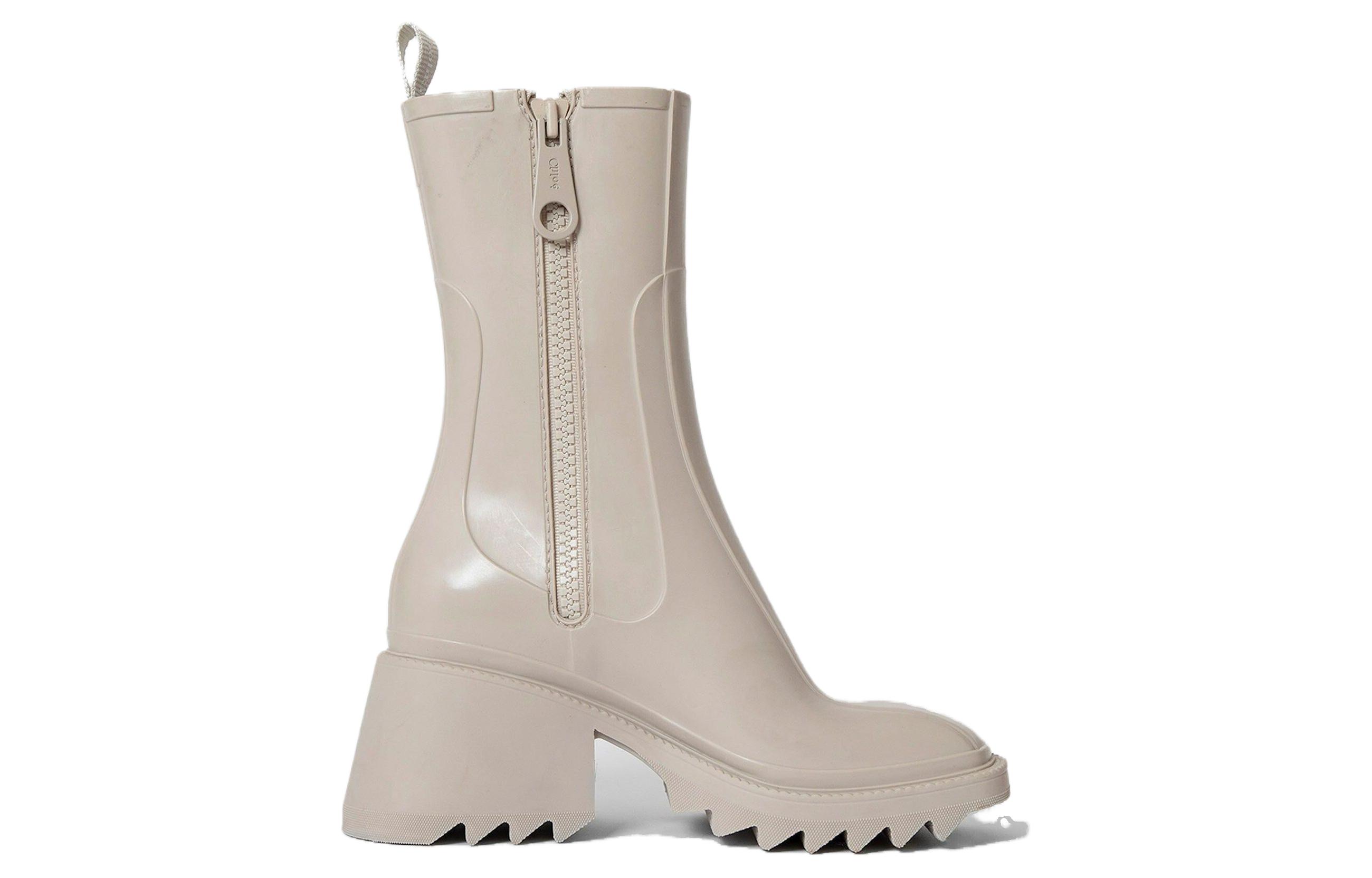 Lookbook (Women) Chloé Betty Rain Boot 'Beige Fashion' CHC22A239Z228U