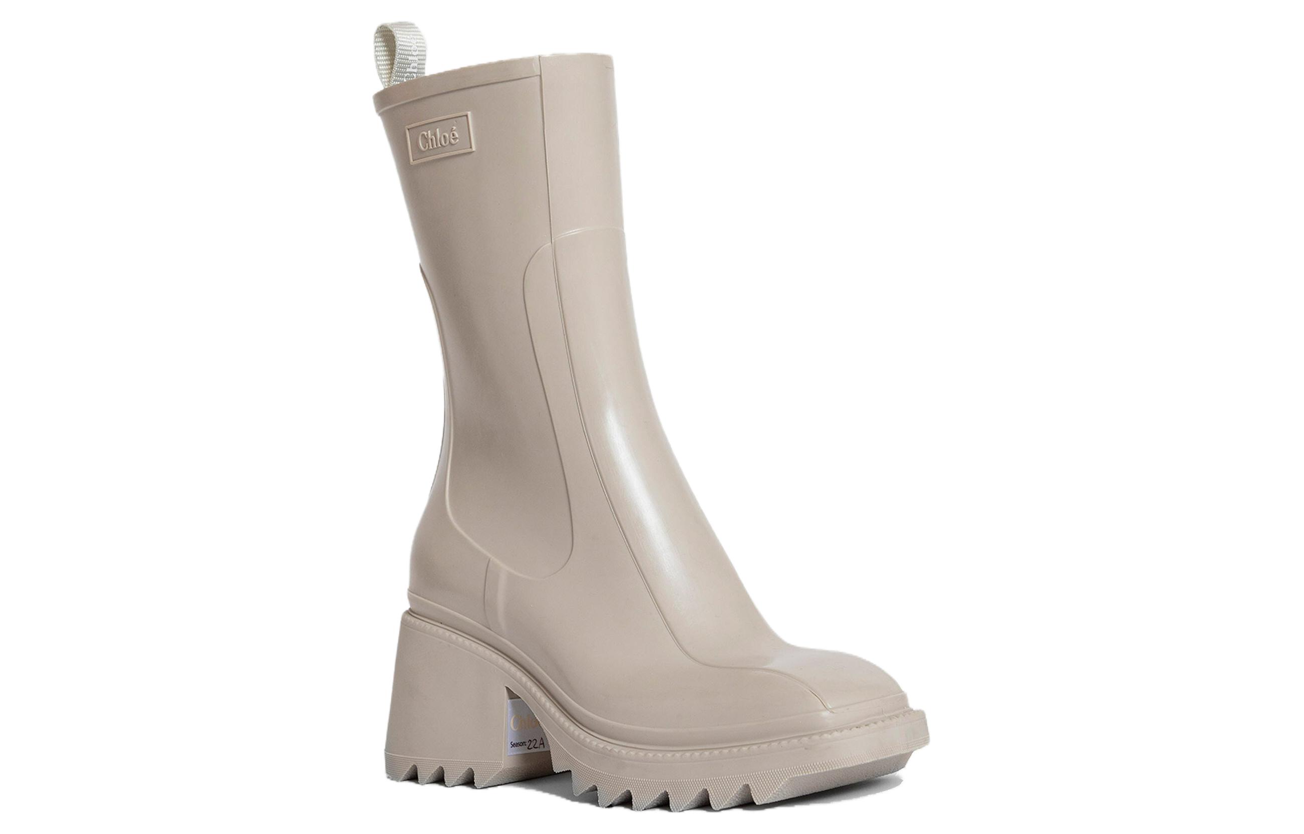 Shop (Women) Chloé Betty Rain Boot 'Beige Fashion' CHC22A239Z228U