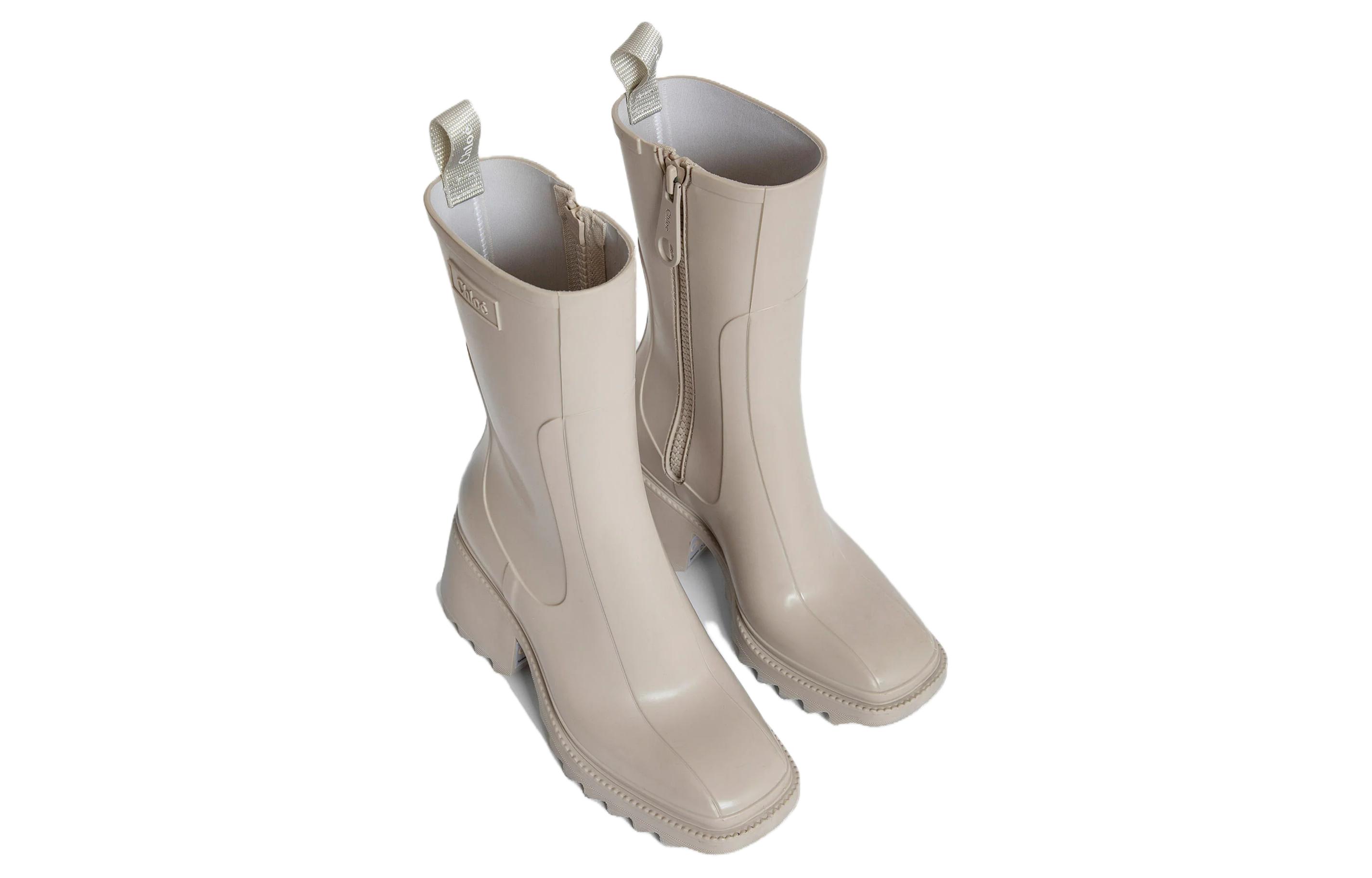 Purchase (Women) Chloé Betty Rain Boot 'Beige Fashion' CHC22A239Z228U