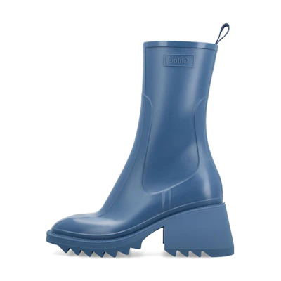 (W) Chloé Betty Rain Boot 'Shady Cobalt'