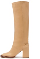 (Women) Chloé Calfskin High-Top Boots 'Camel' CHC21W519V3275 (Women) Chloé Calfskin High-Top Boots 'Camel' CHC21W519V3275