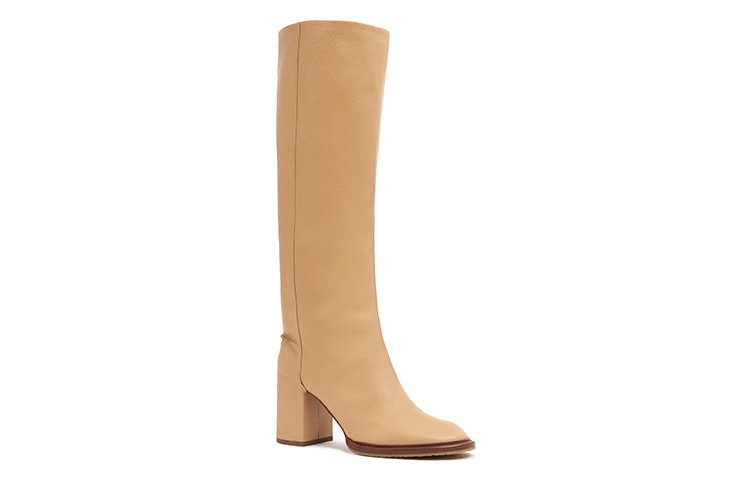 Order (W) Chloé 小牛皮高帮靴 '驼色' CHC21W519V3275