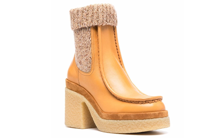 (W) Chloé Chelsea Boots 'Brown Wrap-Around Warmth' 圖 2