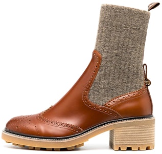 (W) Chloé Chelsea Boots 'Detail Ukir Coklat' CHC20W375N4-236 Buy (W) Chloé Chelsea Boots 'Detail Ukir Coklat' CHC20W375N4-236