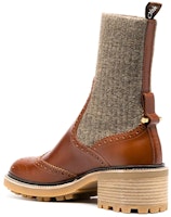 (W) 끌로에 조각 디테일 브라운 첼시 부츠 CHC20W375N4-236 Shop (W) 끌로에 조각 디테일 브라운 첼시 부츠 CHC20W375N4-236