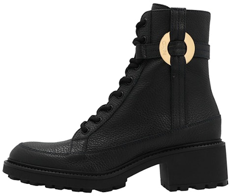 (Women) Chloé Darryl Ankle Boot 'Sleek Black Leather' CHC21A48193-001 Buy (Women) Chloé Darryl Ankle Boot 'Sleek Black Leather' CHC21A48193-001
