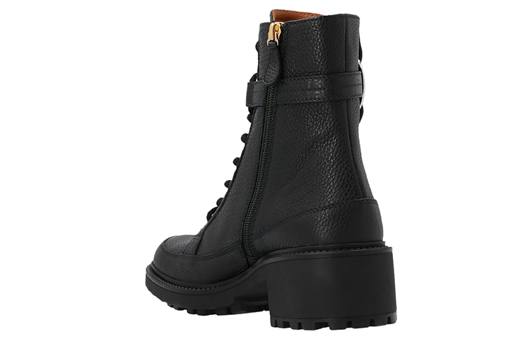Order (W) Chloé Darryl 短靴 '简约黑色皮革' CHC21A48193-001