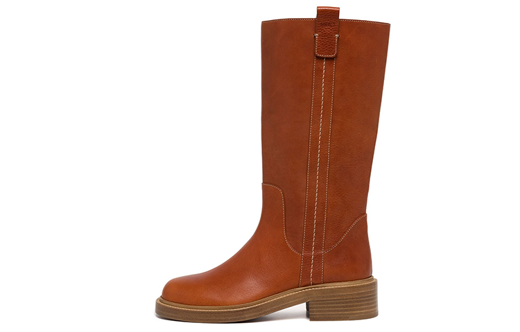 (W) Chloé Edith Ankle Boot 'Brown'