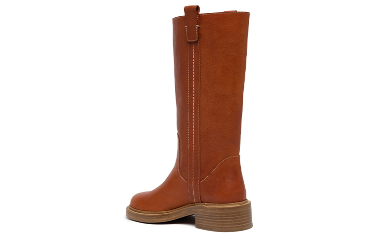(W) Chloé Edith Ankle Boot 'Brown' 圖 3