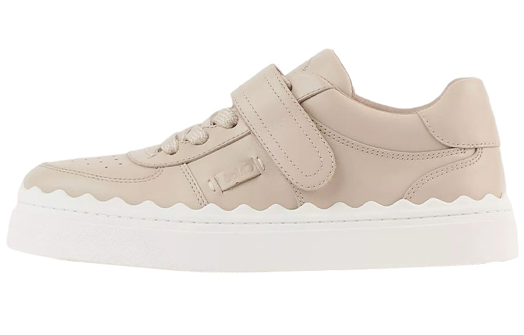 (Women) Chloé Fashion Leather Sneakers 'Beige' CHC22W7024228W