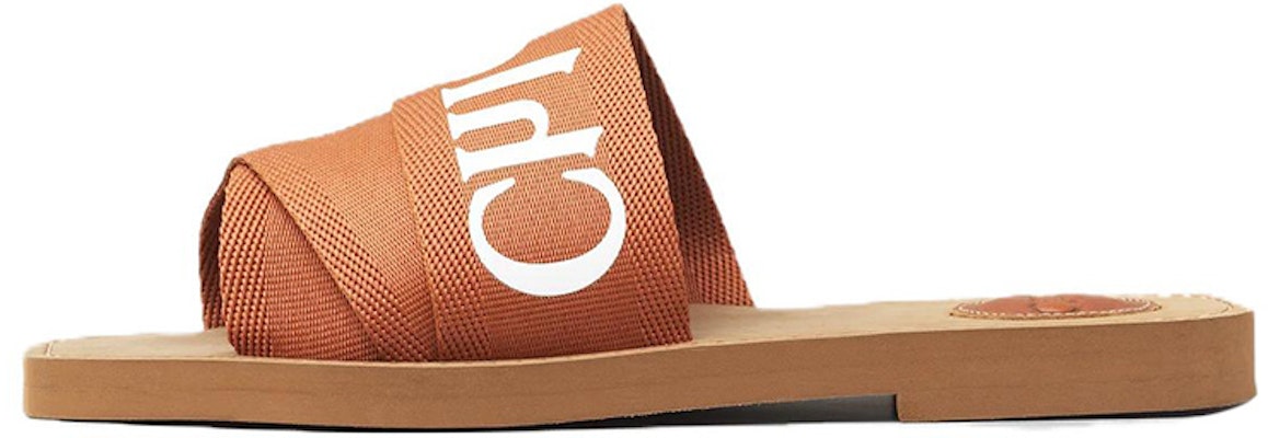 (Women) Chloé Fashion Round Toe Slide 'Orange Brown' CHC19U18808248 Buy (Women) Chloé Fashion Round Toe Slide 'Orange Brown' CHC19U18808248