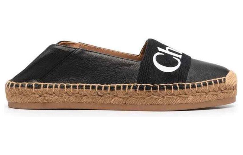 Order (W) Chloé Zapatos Planos 'Moda Casual Negra' CHC21U447R4-001
