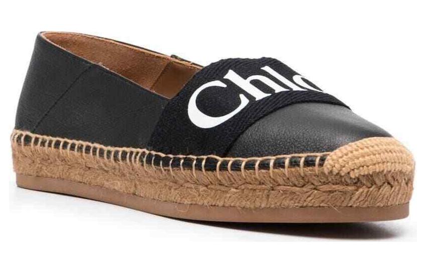 Lookbook (W) Chloé Zapatos Planos 'Moda Casual Negra' CHC21U447R4-001