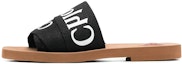 Buy (W) Chloé Selipar Rata 'Logo Hitam' CHC22U188Z3001