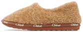 Buy (W) Chloé Flat Slip-On 'Kulit Biri-biri Coklat' CHC21W547V8276