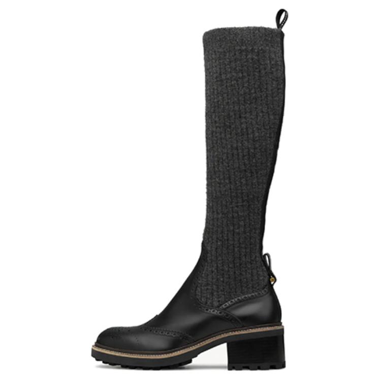 (Women) Chloé High-Top Boots 'Black' CHC21A495N4-001