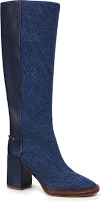 (Women) Chloé High-Top Leather Boots 7.5M 'Warm Wrap Blue' CHC22S519X145C Order (Women) Chloé High-Top Leather Boots 7.5M 'Warm Wrap Blue' CHC22S519X145C