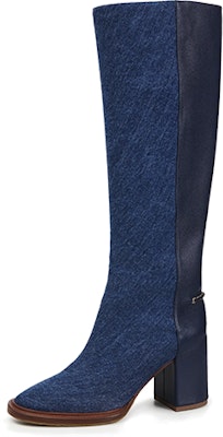 (Women) Chloé High-Top Leather Boots 7.5M 'Warm Wrap Blue' CHC22S519X145C Lookbook (Women) Chloé High-Top Leather Boots 7.5M 'Warm Wrap Blue' CHC22S519X145C