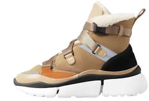 (Women) Chloé High-Top Sneaker 'Simple Brown Comfort' CHC19A05085219 (Women) Chloé High-Top Sneaker 'Simple Brown Comfort' CHC19A05085219