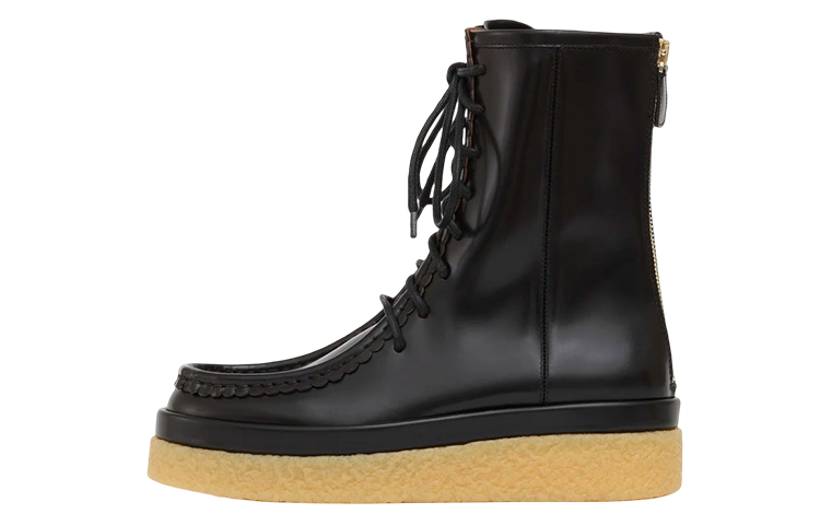 (W) Chloé Jamie Leather Boot 'Black Fashion Strap'