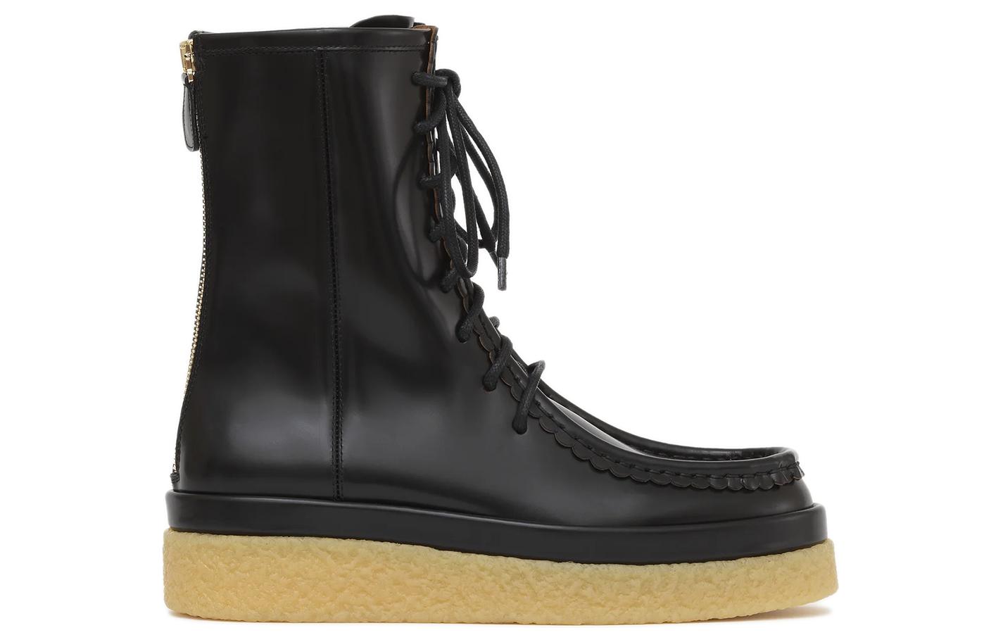 (W) Chloé Jamie Leather Boot 'Black Fashion Strap' 圖 2