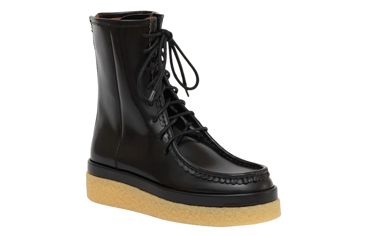(W) Chloé Jamie Leather Boot 'Black Fashion Strap' 圖 3