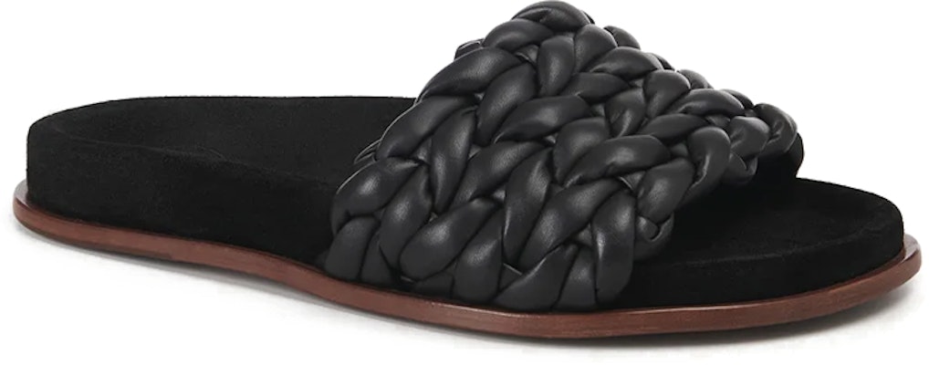 (Women) Chloé Kacey Leather Woven Slide 'Black' CHC22S557X6001 Lookbook (Women) Chloé Kacey Leather Woven Slide 'Black' CHC22S557X6001