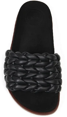 (Women) Chloé Kacey Leather Woven Slide 'Black' CHC22S557X6001 Shop (Women) Chloé Kacey Leather Woven Slide 'Black' CHC22S557X6001