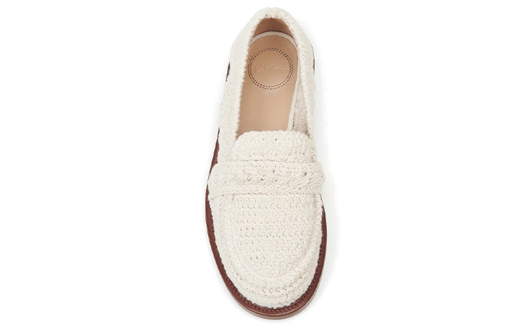 (W) Chloé Kalya Flat 'Crochet White' 圖 4
