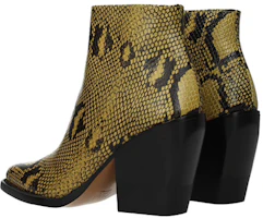 Lookbook (W) Chloé Lauren Boots Kulit Beige Ankle Model CHC18A05904-221