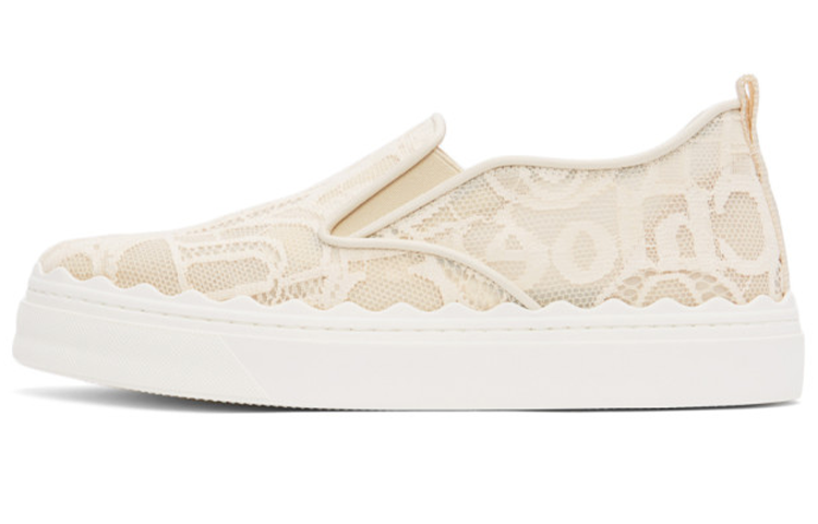Buy (W) Sneakers Chloé Lauren 'Beige' CHC21U421D2-6J1