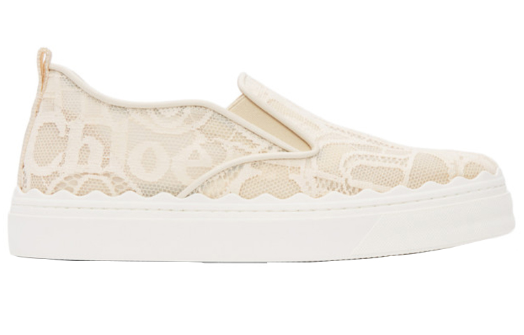 Order (W) Sneakers Chloé Lauren 'Beige' CHC21U421D2-6J1