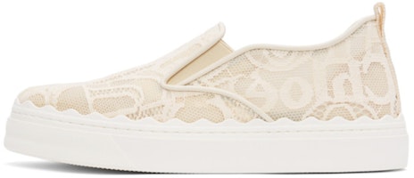 (Women) Chloé Lauren Sneakers 'Beige' CHC21U421D2-6J1 (Women) Chloé Lauren Sneakers 'Beige' CHC21U421D2-6J1
