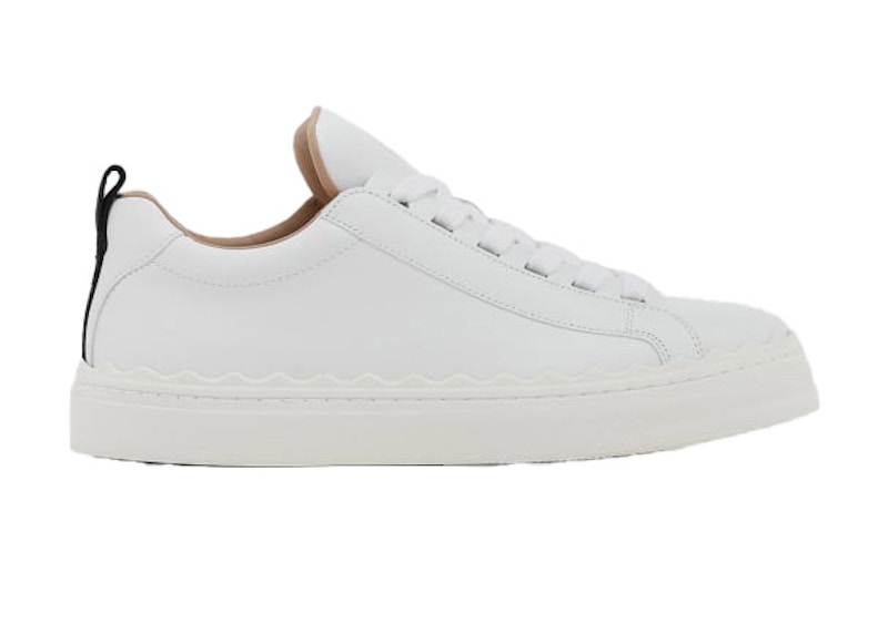 (Women) Chloé Lauren White Black CHC19S10842-101