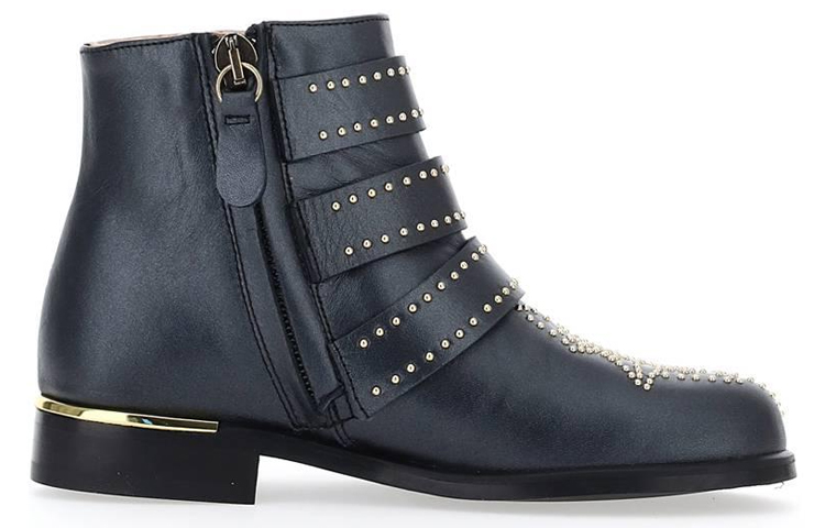 (W) Chloé Leather Ankle Boot 'Black Fashion' 圖 2