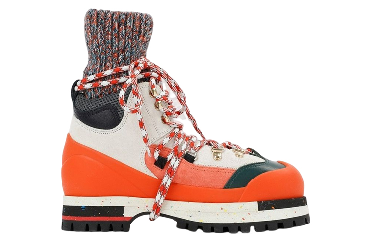 (W) Chloé Leather Ankle Boots 'Fashionable Orange Straps' 圖 2