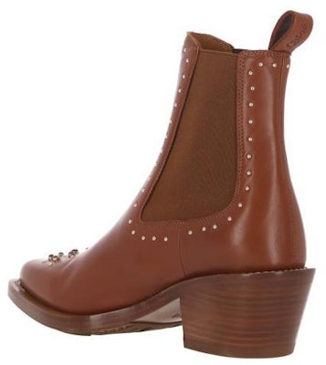 (Women) Chloé Leather Chelsea Boot 'Brown' CHC22W705AV27S Purchase (Women) Chloé Leather Chelsea Boot 'Brown' CHC22W705AV27S