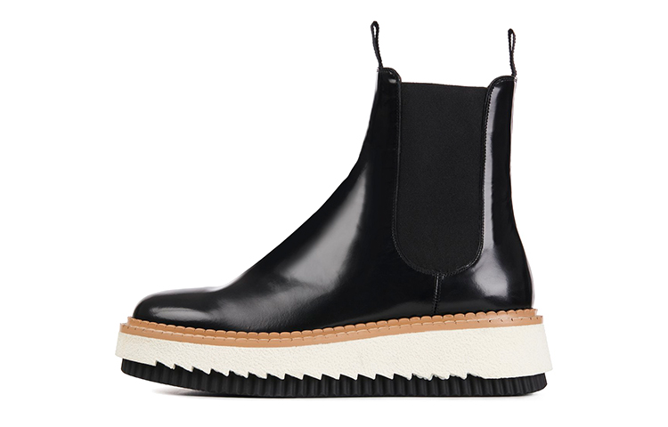 (Women) Chloé Leather Chelsea Boots 'Black Fashion' CHC22S591P0001