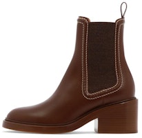 (Women) Chloé Leather Chelsea Boots 'Brown' C22A685AF25L (Women) Chloé Leather Chelsea Boots 'Brown' C22A685AF25L