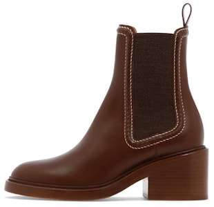 (W) Chloé 棕色皮革切尔西靴子 C22A685AF25L Buy (W) Chloé 棕色皮革切尔西靴子 C22A685AF25L