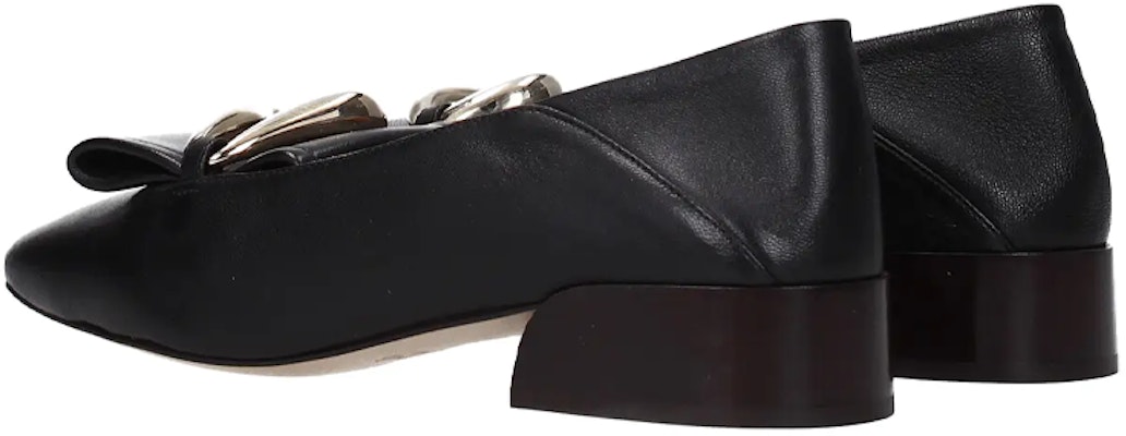 (Women) Chloé Leather Loafer 'Black' CHC21A47684001 Purchase (Women) Chloé Leather Loafer 'Black' CHC21A47684001