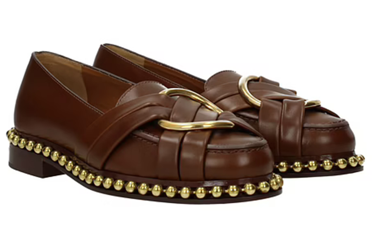 (W) Chloé Leather Loafer 'Brown Fashion' 圖 2