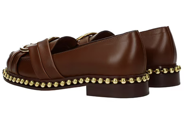 (W) Chloé Leather Loafer 'Brown Fashion' 圖 3