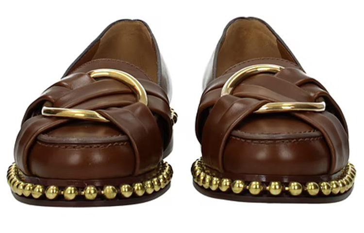 (W) Chloé Leather Loafer 'Brown Fashion' 圖 4