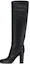 Buy (W) Stivali Alti In Pelle Chloé ''Neri'' CHC20A348M4001